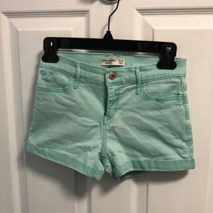 Abercrombie Kids jean shorts - stretchy, 11/12